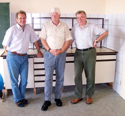 Im neuen Biologieraum