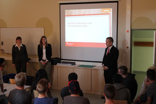 Auftaktveranstaltung Planspiel Börse Bild Auftaktveranstaltung