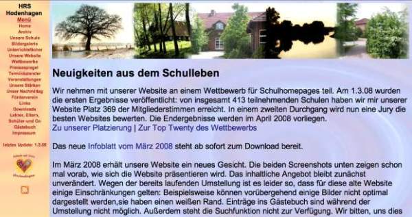 alte Website