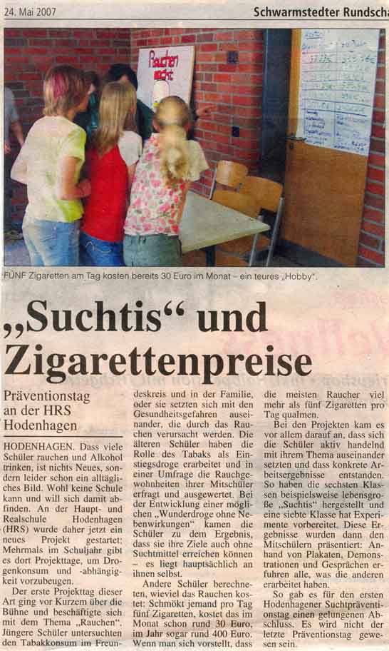 Zeitungsartikel