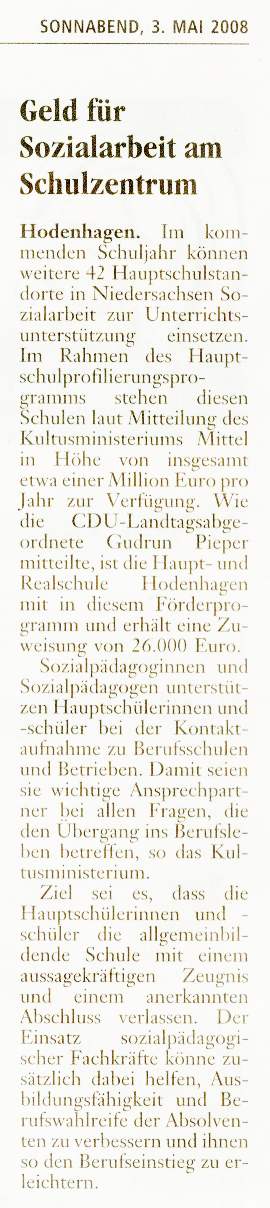 Zeitungsartikel