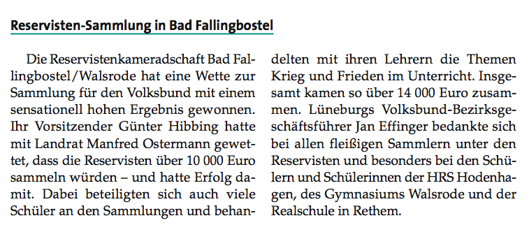 Zeitungsartikel