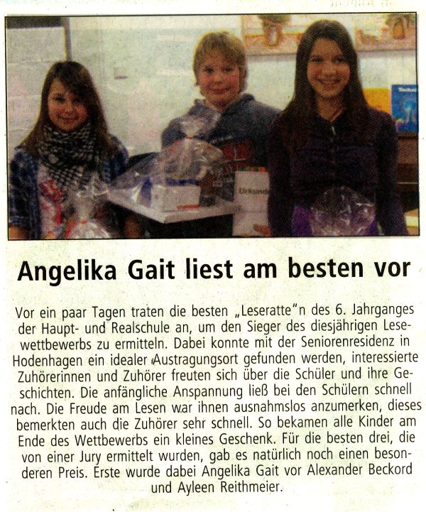 Zeitungsartikel