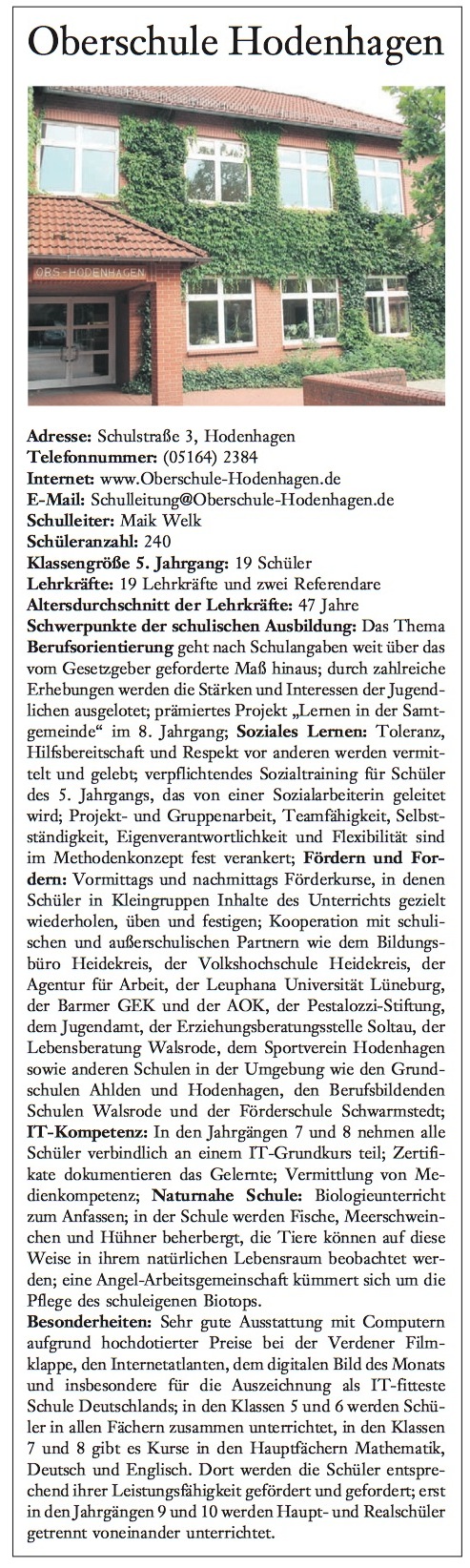 Zeitungsartikel