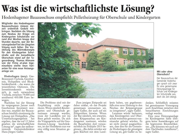 Zeitungsartikel