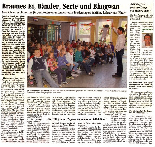 Zeitungsartikel