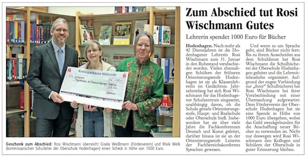 Zeitungsartikel