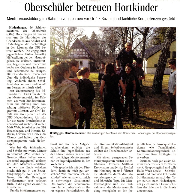 Zeitungsartikel