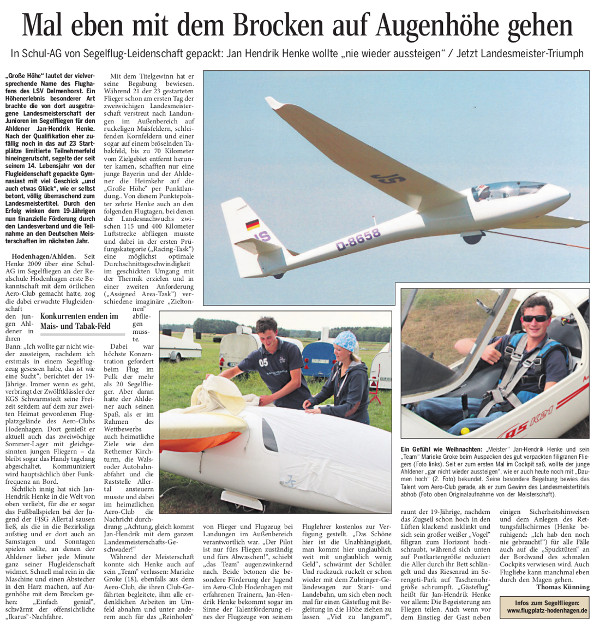Zeitungsartikel