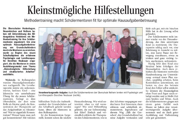 Zeitungsartikel