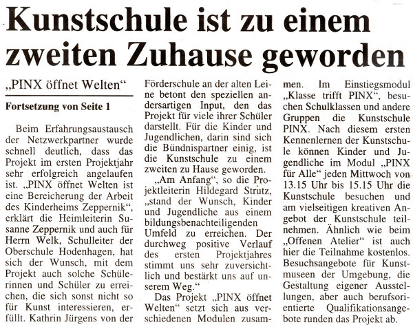 Zeitungsartikel
