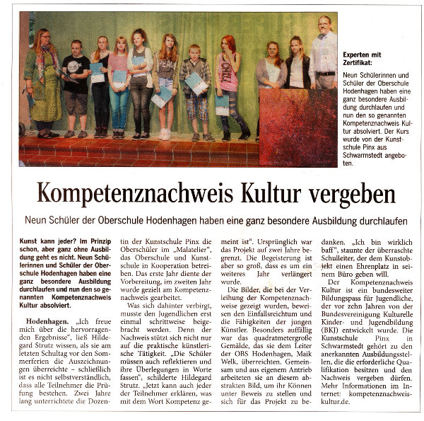 Zeitungsartikel