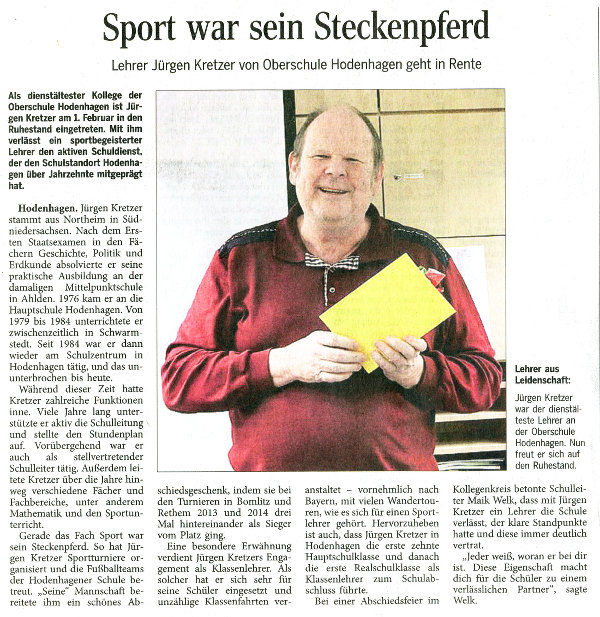 Zeitungsartikel