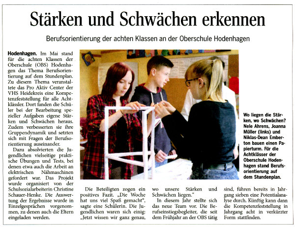 Zeitungsartikel