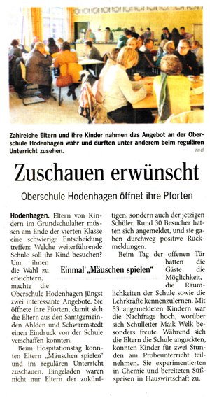 Zeitungsartikel