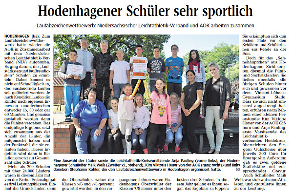 Zeitungsartikel