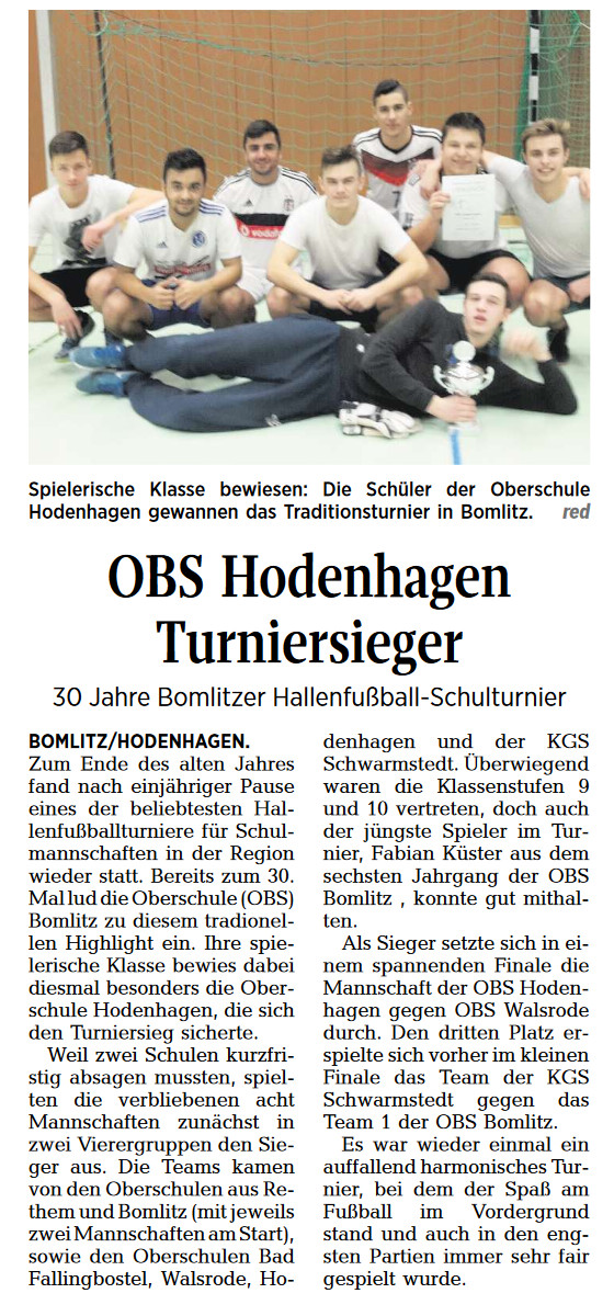 Zeitungsartikel